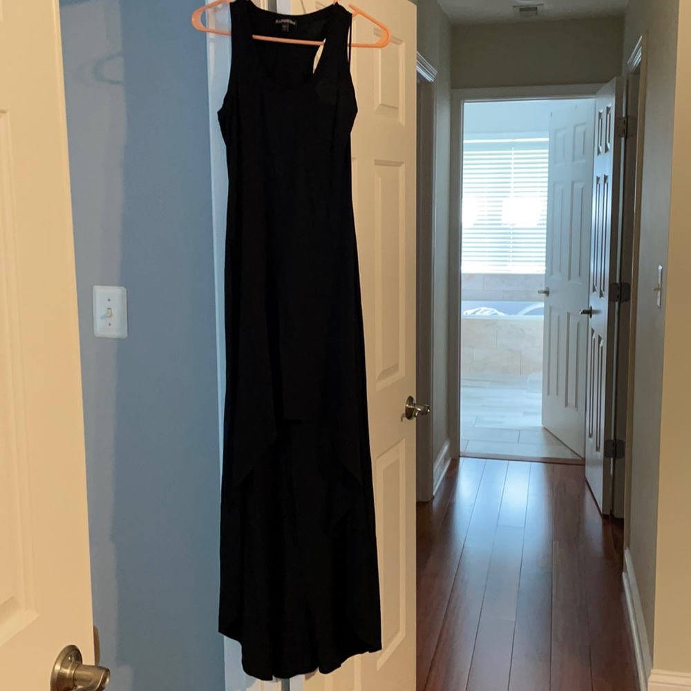 Express black high low dress. Size small.